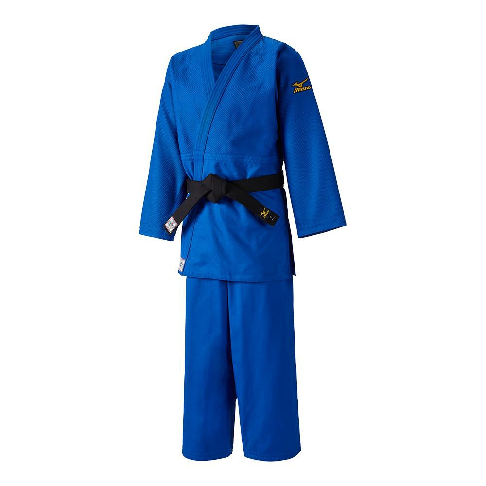 Mizuno Men's Judo Blue Yusho Japan IJF Apparel - 6A2027